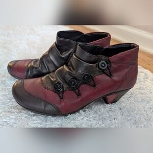 Remonte Leather Heels Size 38